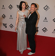 Katharina Behrends (GF Universal Networks International Deutschland), Benno Fürmann - 16. Shocking Shorts (©Foto: Martin Schmitz)